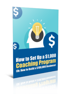 How To Set Up a $1000 Coaching Program