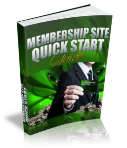 Membership Site Quick Start Guide